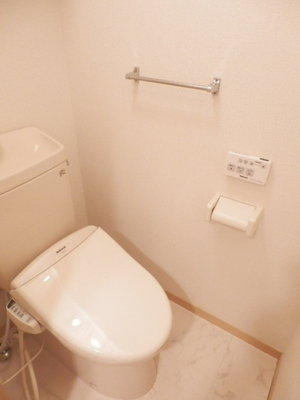 Toilet. Warm water washing toilet seat