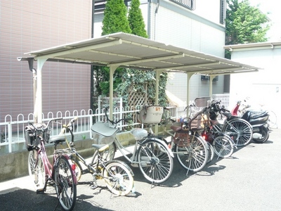 Other common areas. Bicycle parking space