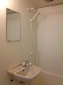 Bath. Bathroom with bathroom dryer