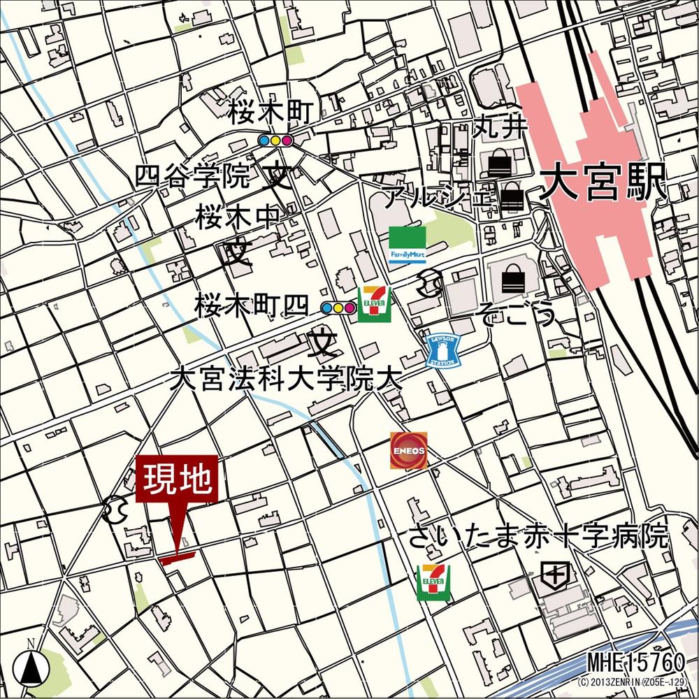 Local guide map