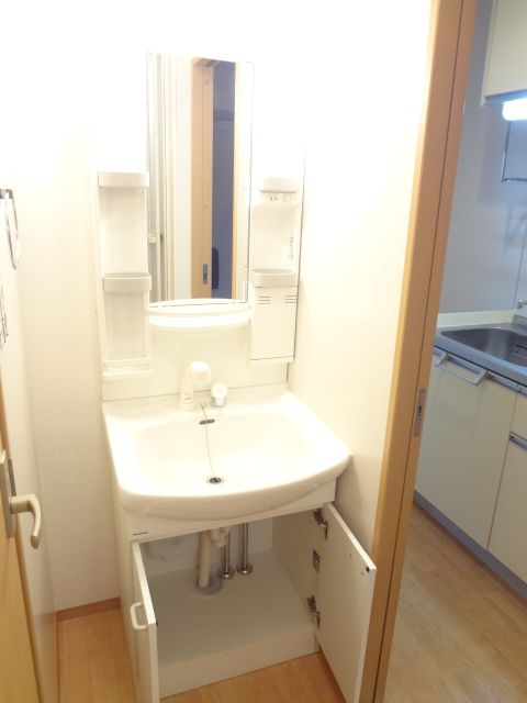 Washroom. Storage room!