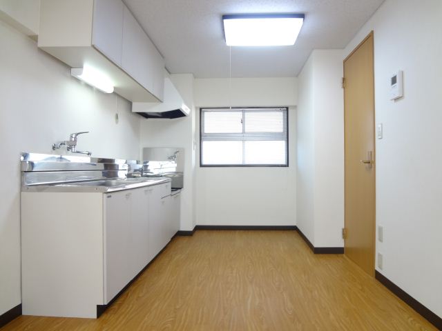 Kitchen. It is also wide around the kitchen