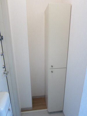 Entrance. It comes with a shoebox