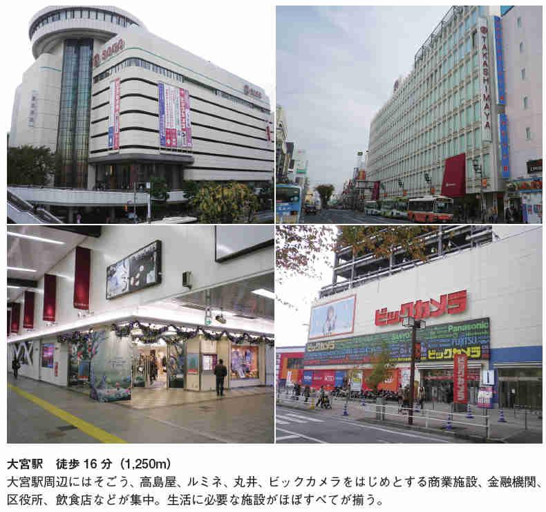 station. 1250m to Omiya Station