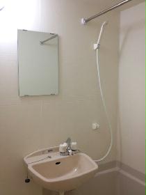 Bath. Bathroom with bathroom dryer