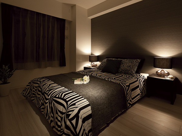 Interior.  [bedroom] Private room in consideration for design and functionality. Enhancement of the storage and equipment ・ Specifications played a sophisticated functional beauty, Enhance the livability, Breathe the rich life into daily life.  ※ In the apartment gallery, Bedroom of the equipment can be confirmed. (The room is different from the one of this sale)