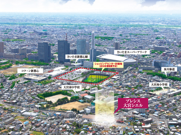 Surrounding environment. Birth commuting also be attending school in a convenient location. Living colorful life stage to be enjoying the full and urban convenience nature. (And subjected to some CG work in aerial photographs taken from the sky in May 2012, In fact a slightly different. Also, Light representation of the properties are those indicating the location of the site, Does not indicate the height of the building)