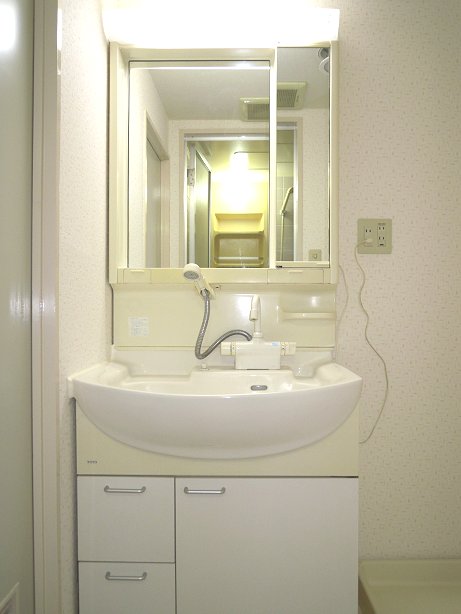 Washroom. Convenient shower dresser that morning Shan also can