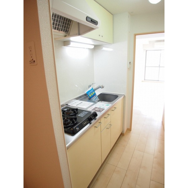 Kitchen. 2-neck with gas stove