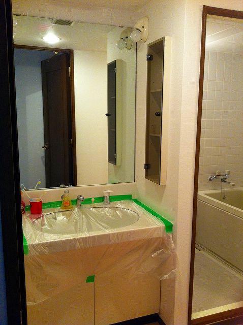 Wash basin, toilet