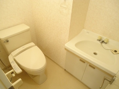 Toilet. Warm water washing toilet seat