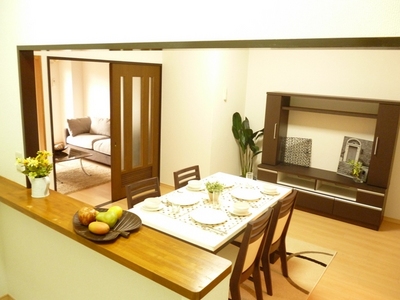 Living and room. ※ 103, Room model Room held at the reference photo