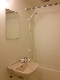 Bath. Bathroom with bathroom dryer