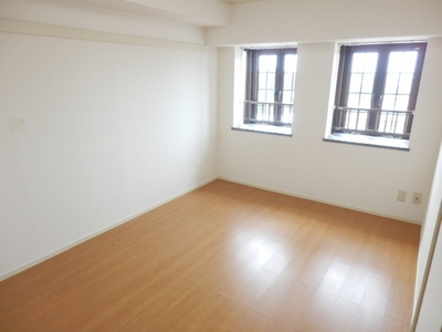 Living and room. Stylish window of Western-style