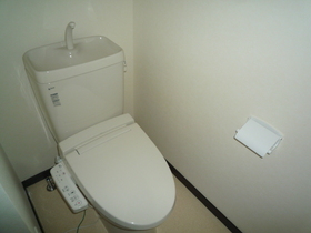 Toilet. Warm water washing toilet seat