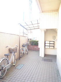 Entrance. Located on the property north.