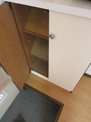 Entrance. Thank cupboard!