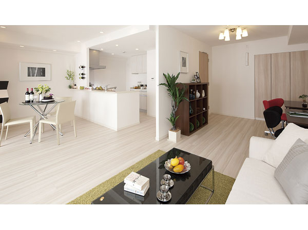 Room and equipment. Bright room full of living to nurture the family of communication ・ dining. More comfortable day-to-day life, More fun, It was aimed at such a living space. (Select Plan took a partition of the model room G type (Western-style (3) / Application deadline Yes ・ Free of charge) is what was taken in June 2012. Also, Some paid options and furniture ・ It is included furniture etc., It is not included in the sale price)