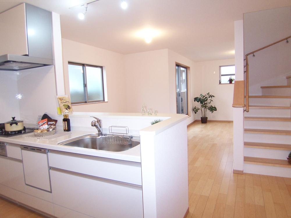 Living. Living stairs. By installing the stairs in the living room, Produce a natural interaction with your family while are in the kitchen and living room. Ties are deepening plan about live.