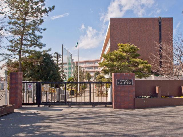 Junior high school. Saitama City Mitsuhashi junior high walk 16 minutes