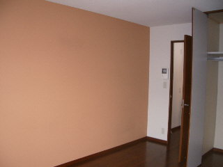 Living and room. Cute room with stylish wallpaper ☆