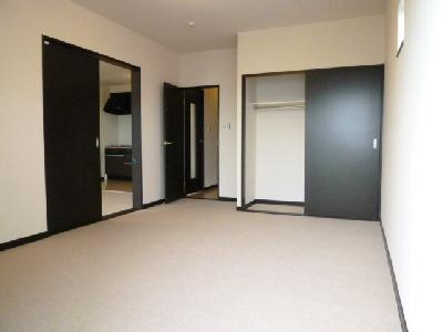 Other room space. 1F flooring, Laying 2F rug