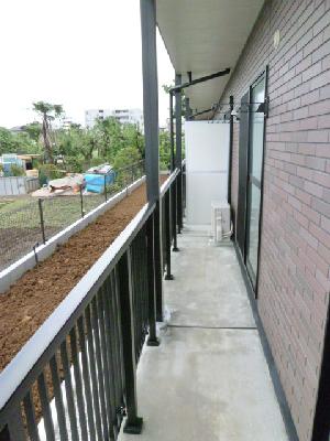 Balcony. Full of sense of openness balcony