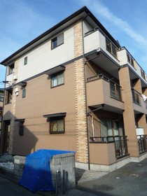 Building appearance. It is a south-facing balcony.