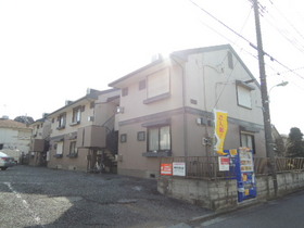 Building appearance. 3DK with a Reheating