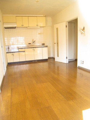 Kitchen. It is a photograph in renovation! Wallpaper will be re-covering!