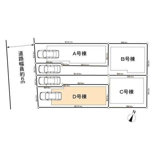 Compartment figure. 40,800,000 yen, 2LDK + 2S (storeroom), Land area 73.25 sq m , Building area 112.78 sq m