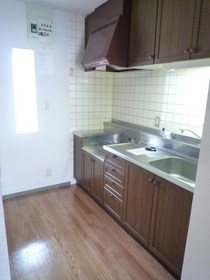 Kitchen. Kitchen of the start of light there is a window