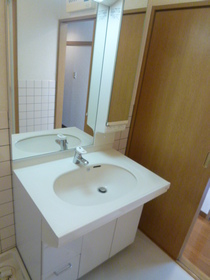 Washroom. Washbasin independence