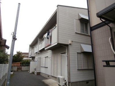 Building appearance.  ☆ Lightweight steel frame two-story apartment ☆ 