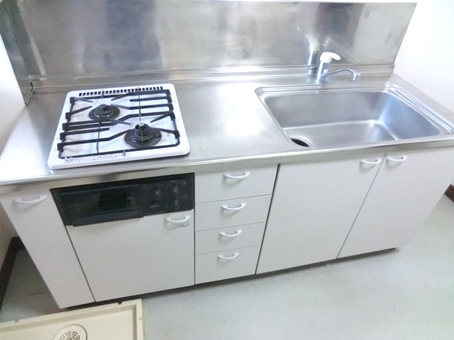 Kitchen. ☆ 2 lot gas stoves ・ With grill ☆