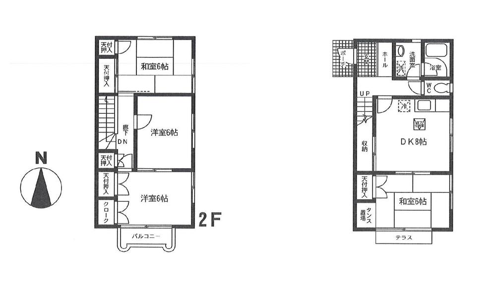 Building plan example (floor plan). Building plan example
