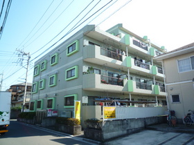 Building appearance. Family-friendly condominium