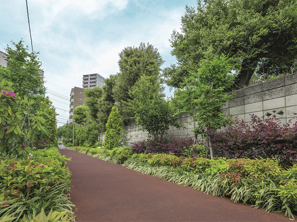 Surrounding environment. Tokiwa Midorido (about 50m ・ 1-minute walk)