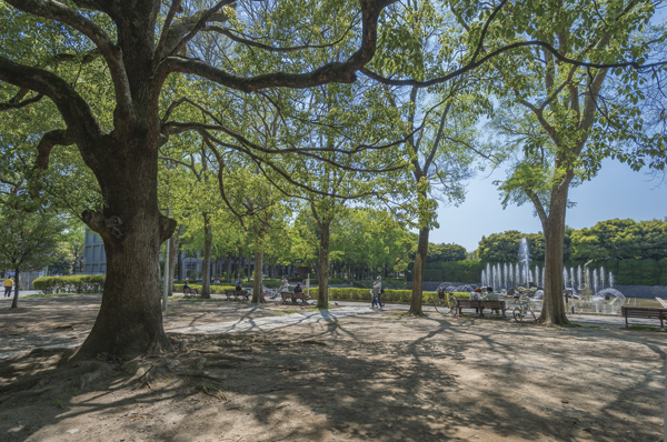Building structure. Fragrant Kitaurawa park of culture with the Museum of Modern Art in the park (a 3-minute walk ・ About 210m)