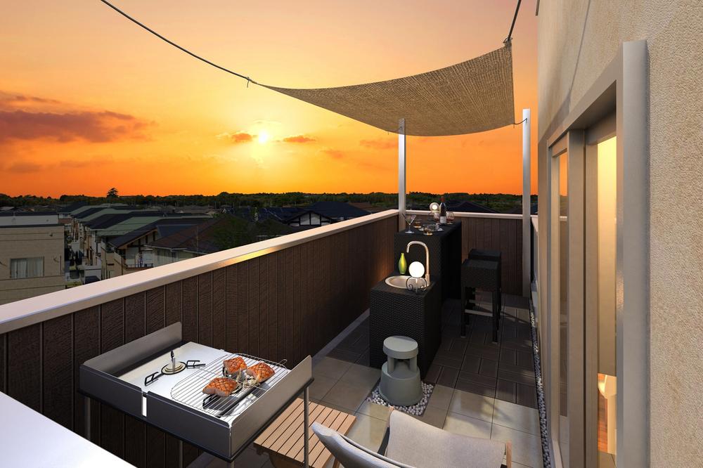 Other. Rooftop cafe and bar-type image view