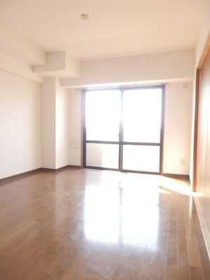 Living and room. Bright day refers from large windows