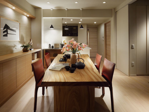 Living.  [living ・ dining] (All published photograph of the model room B type / furniture ・ Furnishings are not included in the sale price. Also some optional specifications (application deadline Yes ・ It includes the fee))