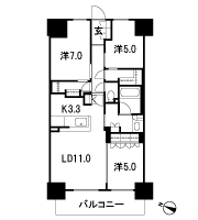 Floor: 3LDK + 2MC, occupied area: 72.45 sq m, Price: 37,200,000 yen, now on sale