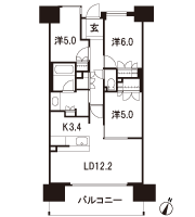 Floor: 3LDK, occupied area: 70.63 sq m, Price: 44,600,000 yen ・ 46,400,000 yen, now on sale