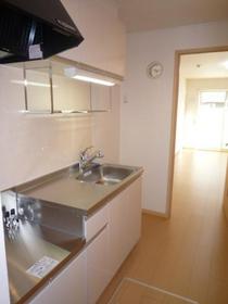 Kitchen. Gas stove is installed Allowed Kitchen. 