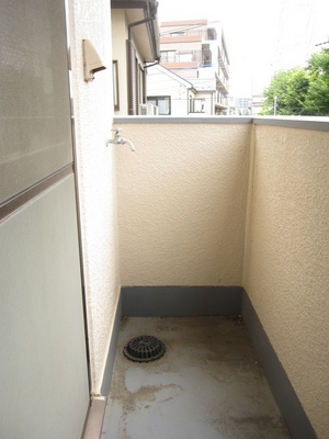 Other Equipment. Washing machine storage on the balcony