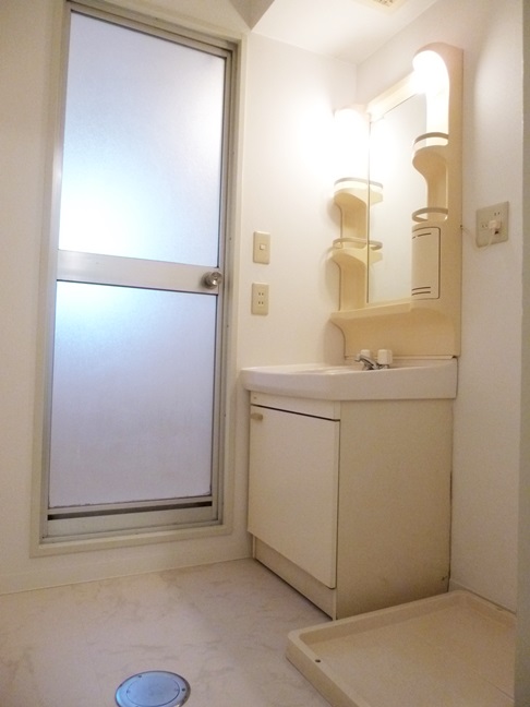 Washroom. Spacious independent basin space