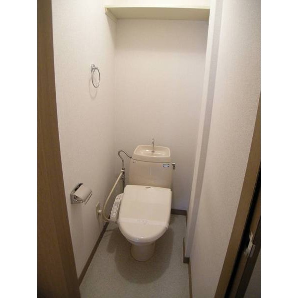 Toilet. Warm water washing toilet seat