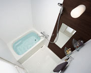 Bath. Under construction, It is full of the same type.