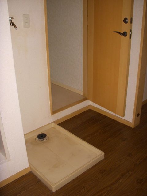 Other room space. It is indoor washing machine Storage